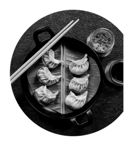 Veg Schezwan Fried Momos [5 Pieces]