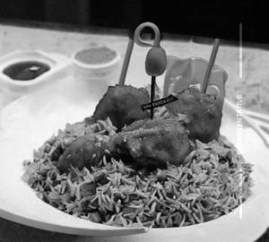 Chicken Lollypop Fried Rice