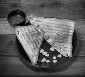 Cheese corn sandwich