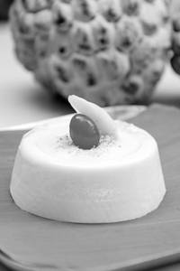 Coconut Custard Apple Pudding