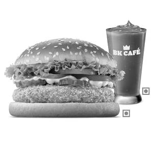 1 Extra Crunchy Veg Whopper Deluxe(Reg. Size Bun) +1 Chocolate Thick Shake