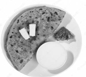 Aloo Pyaaz Parantha (tawa )