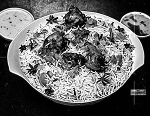 Chicken dum biryani boneless