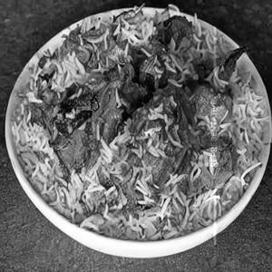 Special mutton boti biryani [boneless]