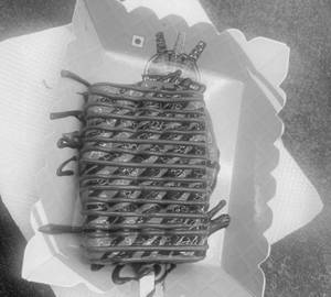 Milk chocolate waffle