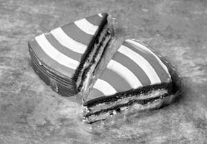 Zebra Torte Veg  Pastry