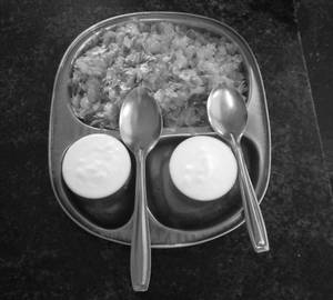 Avalakki with Curds