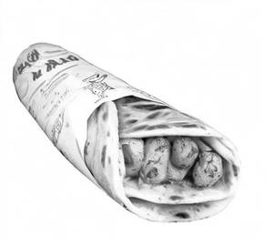 Single Egg Single Aloo Roll