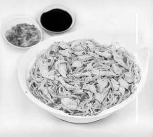 Chicken noodles