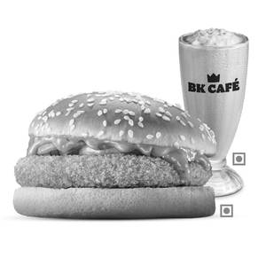 Crispy Veg Burger+Classic Cold Coffee,