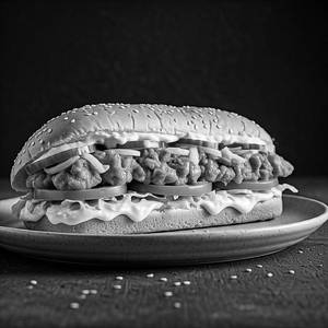 Paneer Tikka Sub  Sandwich