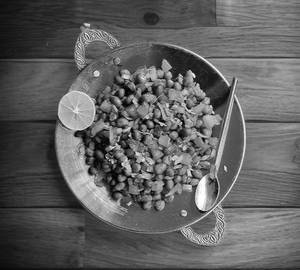 Peanut chaat