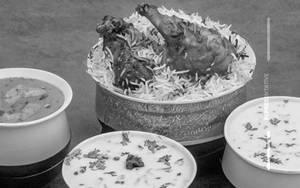 Chicken fry biryani