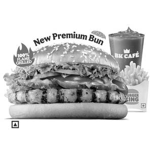 Original Whopper Chicken + Med Fries + Chocolate Thick Shake
