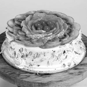 Fresh fruit cake
