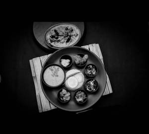 Fish thali (rohu)