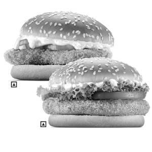 Crispy Chicken Burger + BK Chicken Burger,