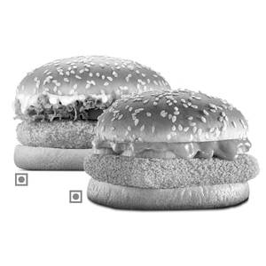 BK Veggie Burger+Veg Makhani Burst Burger.