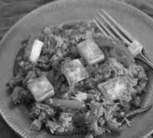 Paneer fried rice