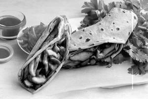 Fried Mushroom Wrap