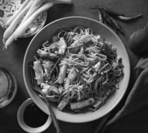 Paneer noodles