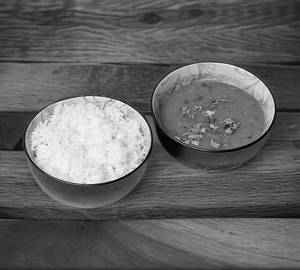 Punjabi rajma with rice