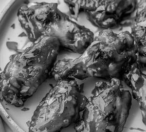 Barbeque chicken wings
