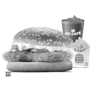 Crispy Chicken + Med Fries + Chocolate Thick Shake