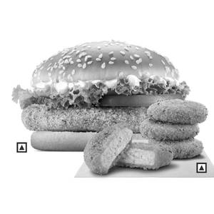 BK Chicken+Crunchy Chicken Nuggets(4pcs),
