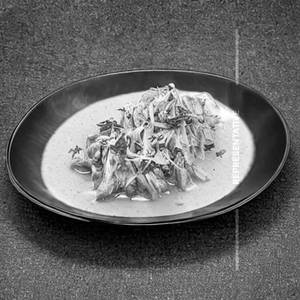 Shredded Chicken in Lemon Garlic Sauce