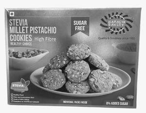 Sugar Free Stevia Millet Pistachio Cookies 300gms