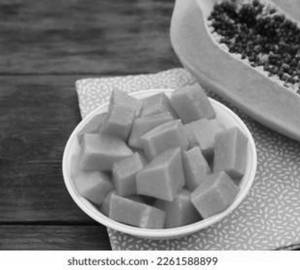 Papaya Fruit Bowl Large 