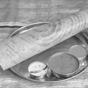 Butter Onion Paneer Dosa