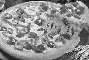 Onion Capsicum Pizza