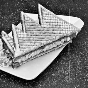 Corn Cheese Club Sandwich