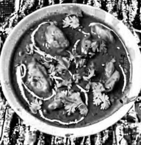 Chicken Curry                                                              