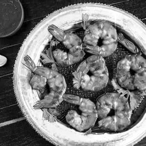 Schezwan prawns