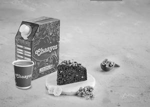Desi Chai with Banana Walnut cake