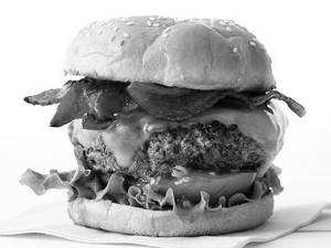 Double Chicken Tikki Burger