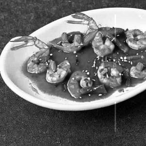 Prawns in Hot Garlic Sauce