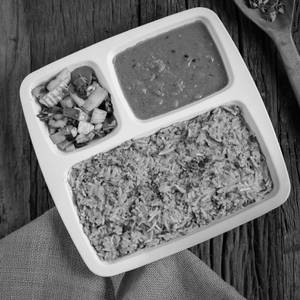 Palak Khicdi With Tomato Chutney
