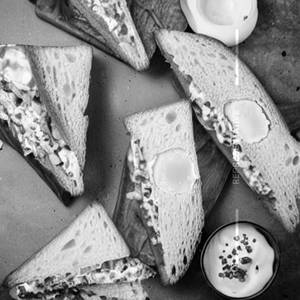 Boiled Egg Sandwich