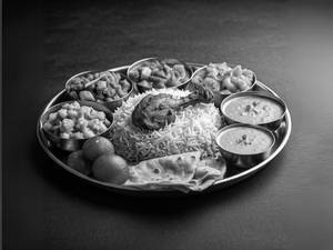 Chicken Biryani Thali