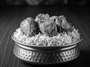 Seekh Kebab Chicken Biryani