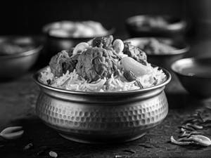 Mutton Kebab Pulao