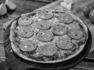 Chicken Pepperoni Pizza