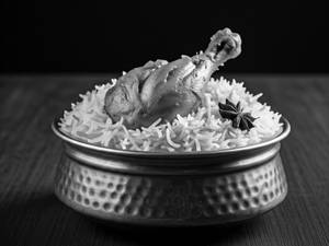 Chicken Raan Biryani