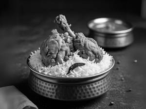 Chicken Lollipop Biryani