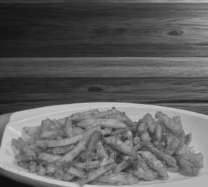 Honey chilli potato 
