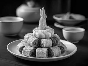 Prawns Spring Roll